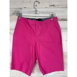 Banana Republic Women’s 0 Hot Pink Cotton Relaxed Chino Shorts Summer NWT